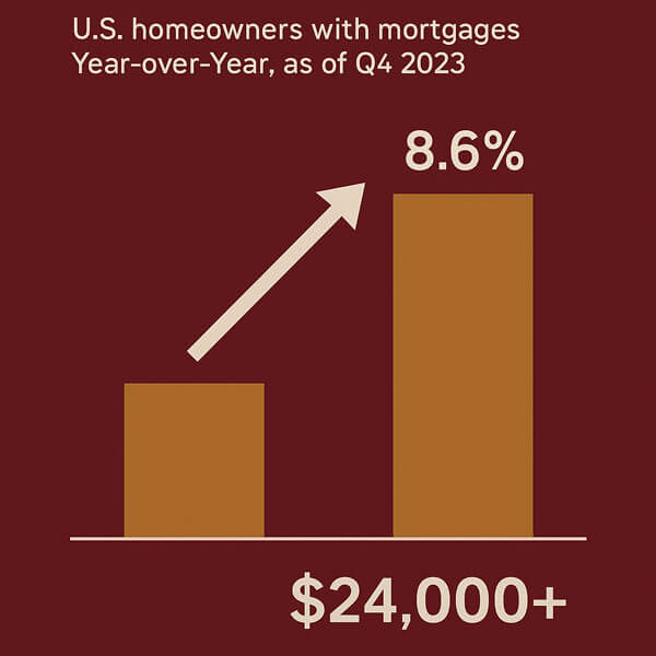 graph showing equity increase