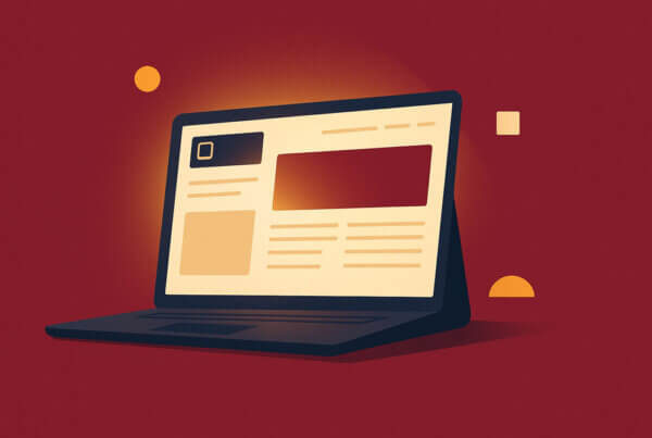 Illustration of laptops